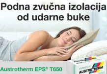 Austrotherm EPS T650: Efikasna zaštita od udarne buke u podnim konstrukcijama Austrotherm EPS T650