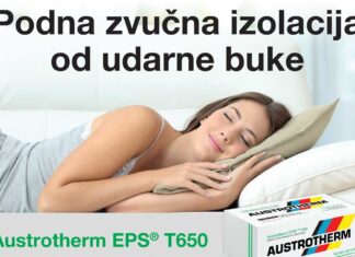 Austrotherm EPS T650: Efikasna zaštita od udarne buke u podnim konstrukcijama Austrotherm EPS T650